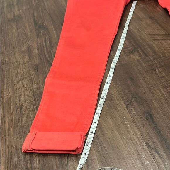 DL 1961 “Emma” Red 4 Way Stretch Legging Jeans, 26 - Picture 12 of 13